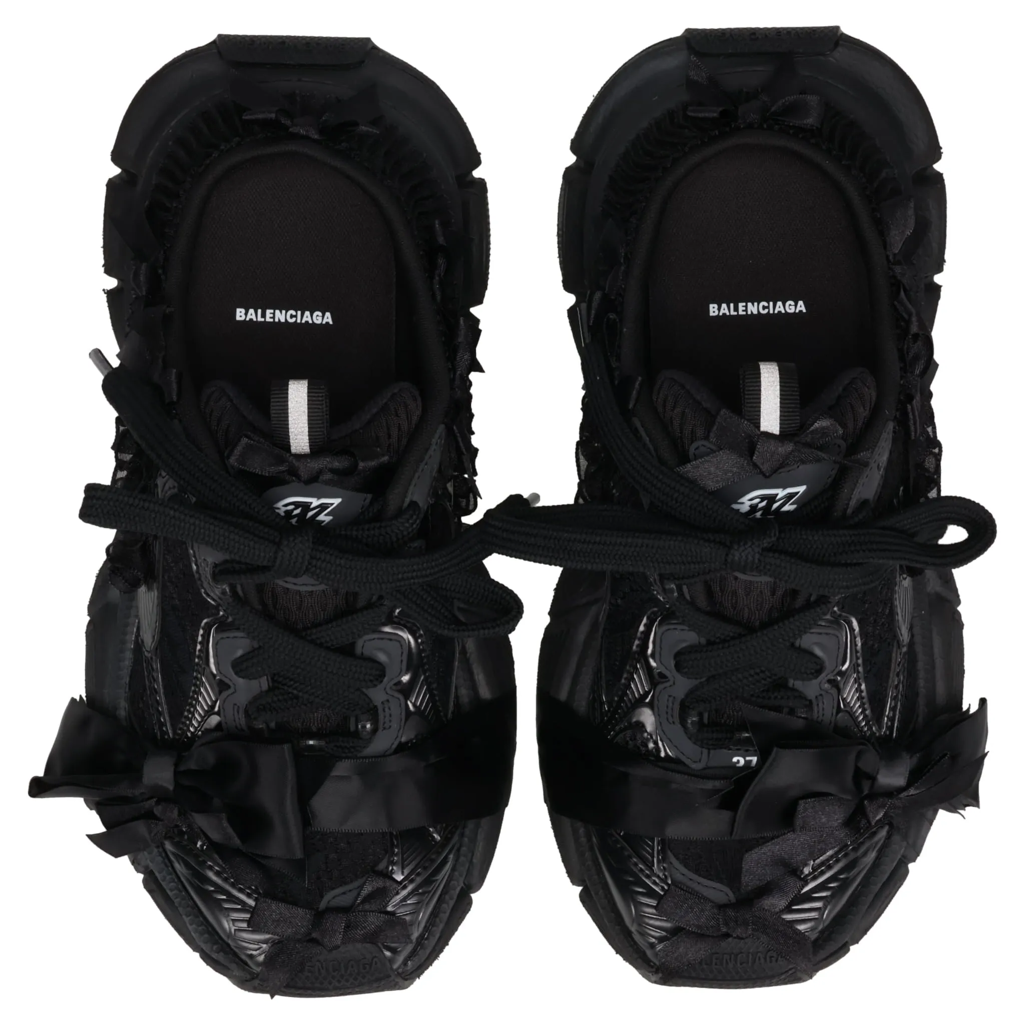 3XL LACE MULE/RUB/W / 1000:BLACK