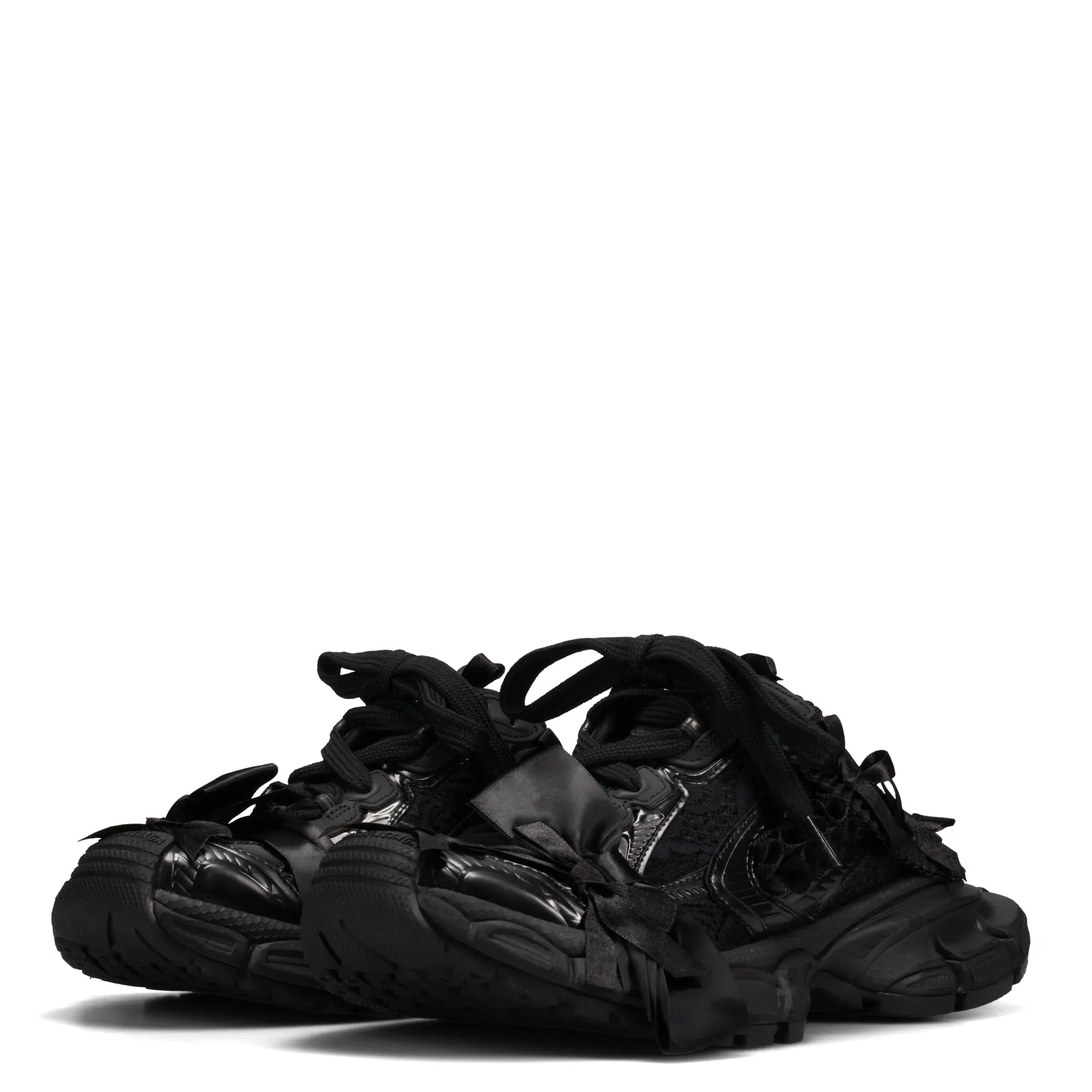 3XL LACE MULE/RUB/W / 1000:BLACK