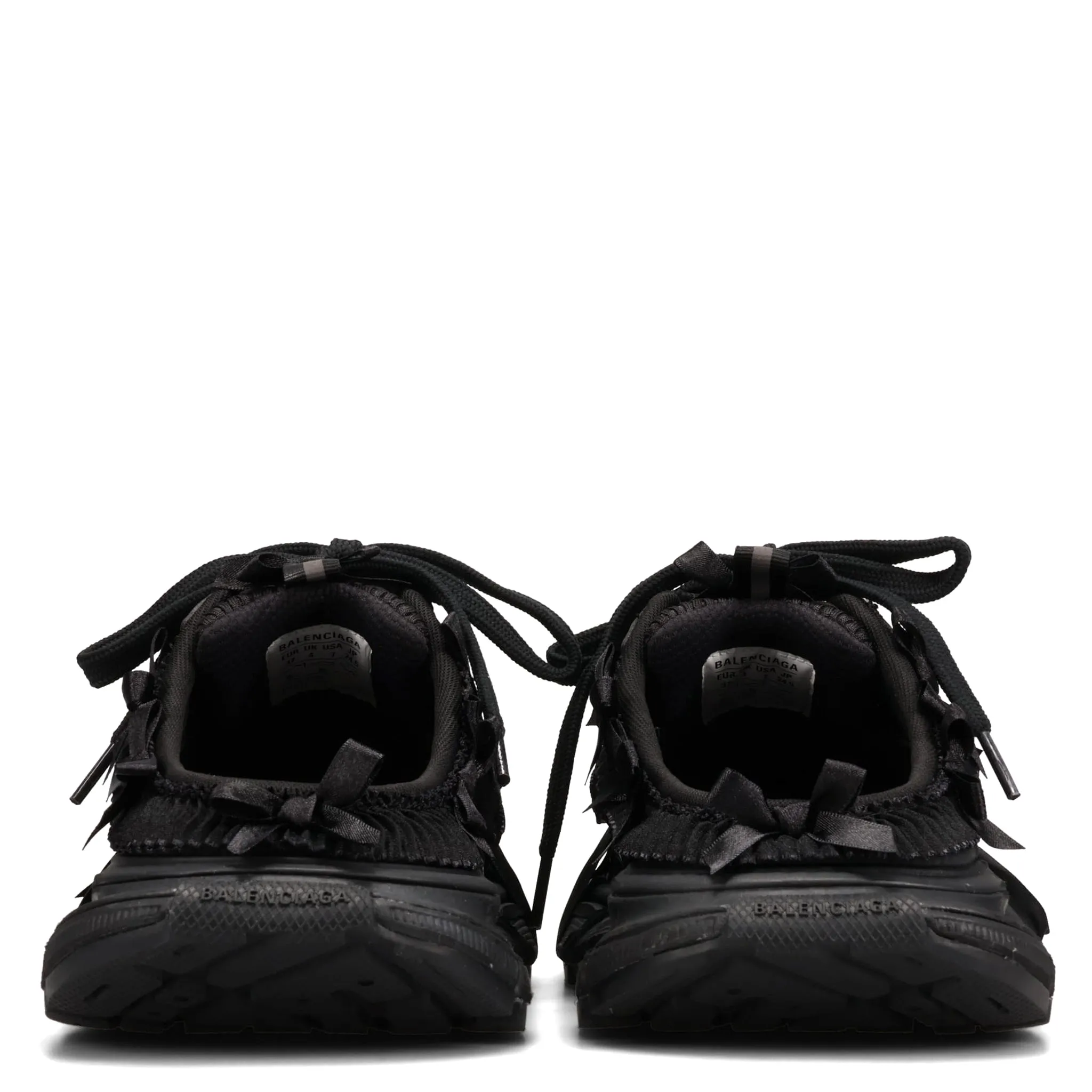 3XL LACE MULE/RUB/W / 1000:BLACK