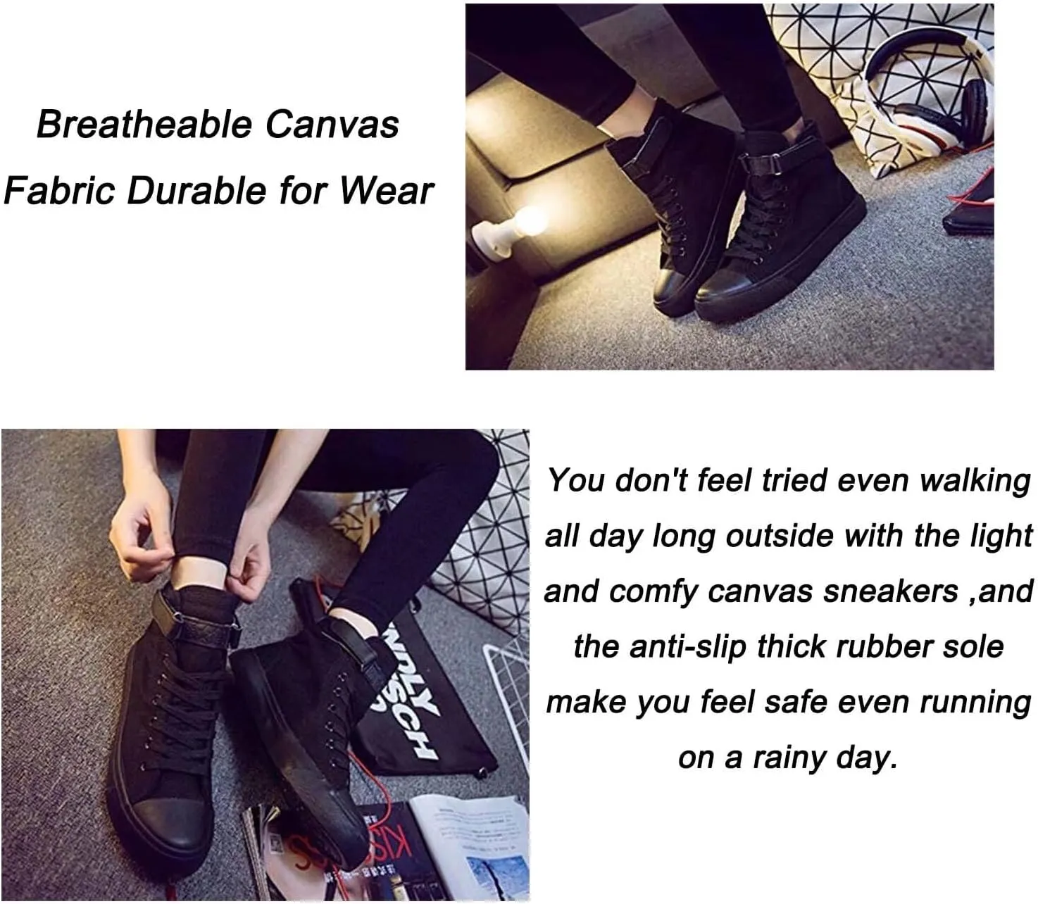 ACEFAST INC Gojo Satoru Shoes Cosplay Harajuku Anime Unisex Canvas Sneakers High Top Lace ups Shoes