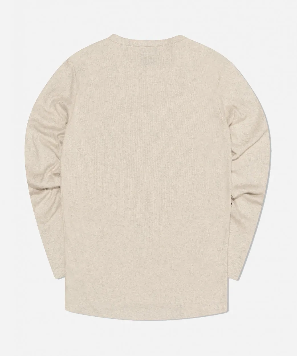 Alex rib jersey tee | soft white melee