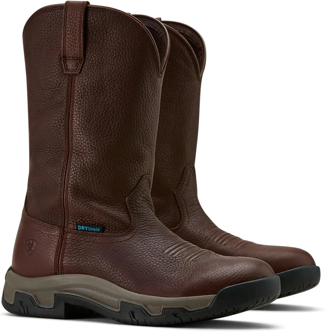 Ariat Terrain Waterproof Hiking Boot ?C Men??s Leather Waterproof Outdoor Hiking Boots