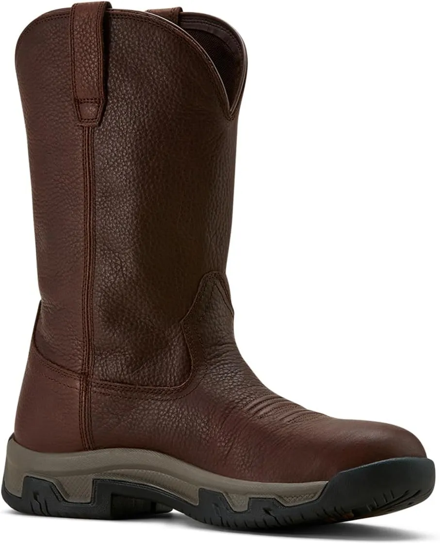 Ariat Terrain Waterproof Hiking Boot ?C Men??s Leather Waterproof Outdoor Hiking Boots