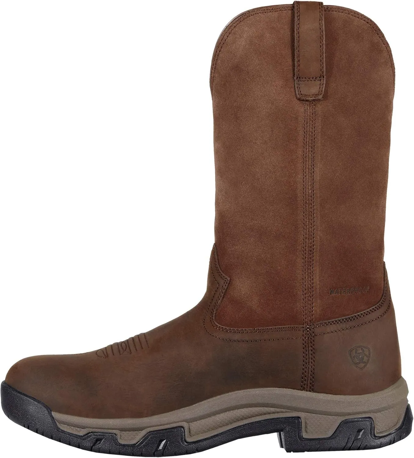 Ariat Terrain Waterproof Hiking Boot ?C Men??s Leather Waterproof Outdoor Hiking Boots