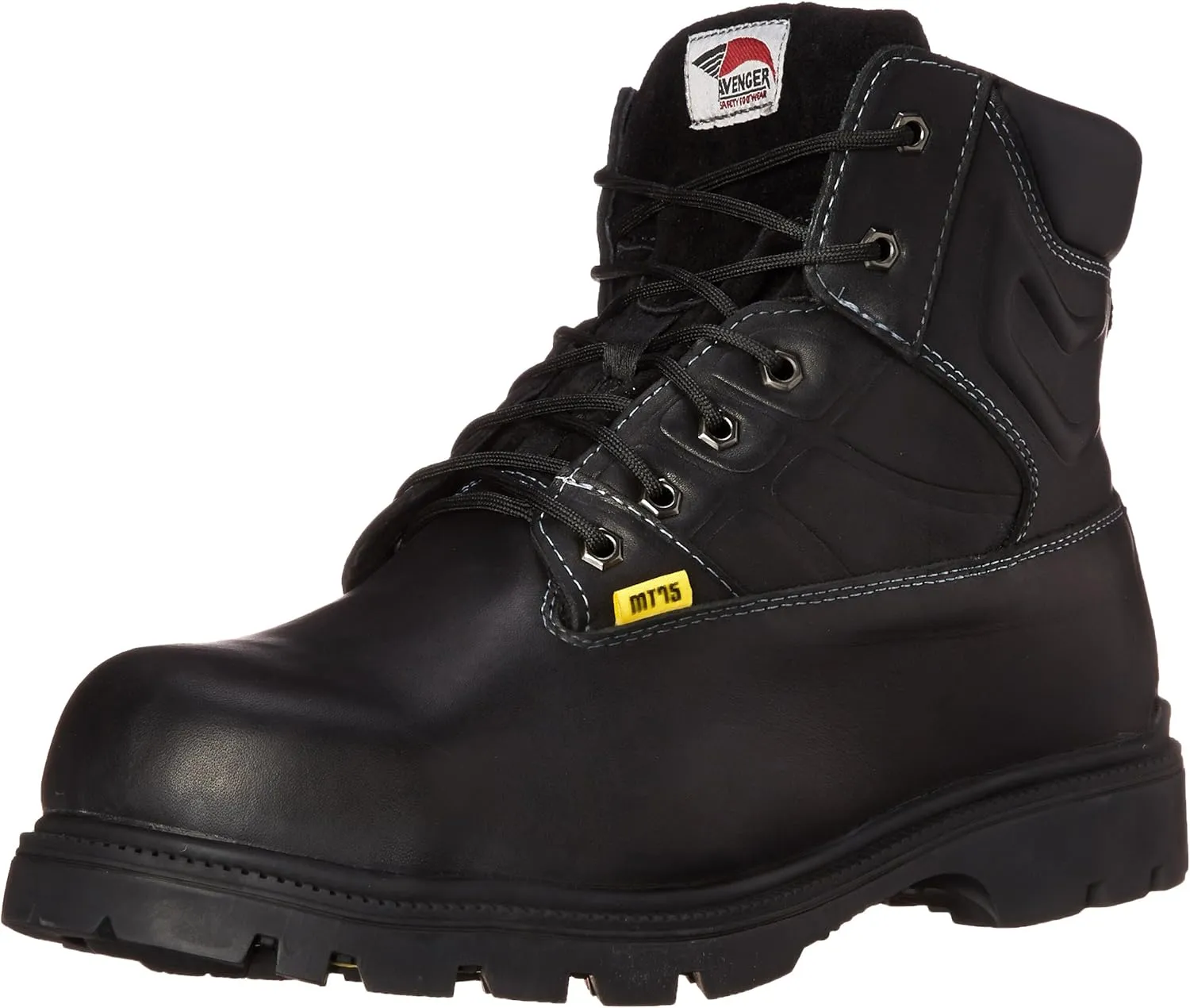Avenger Work Boots Specialty A7300 Men's Steel Toe EH MET Work Boots, 12 W
