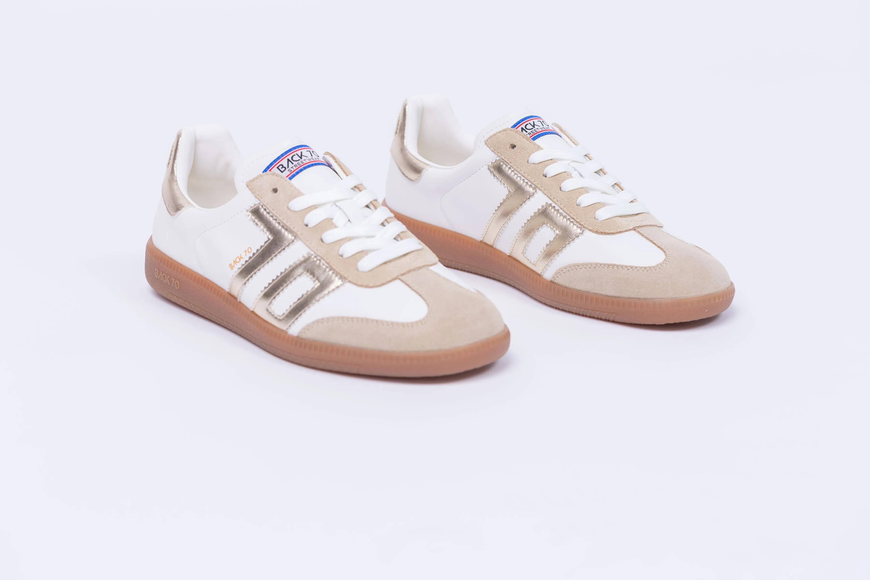 Back 70 Cloud Sneakers in Metallic Beige