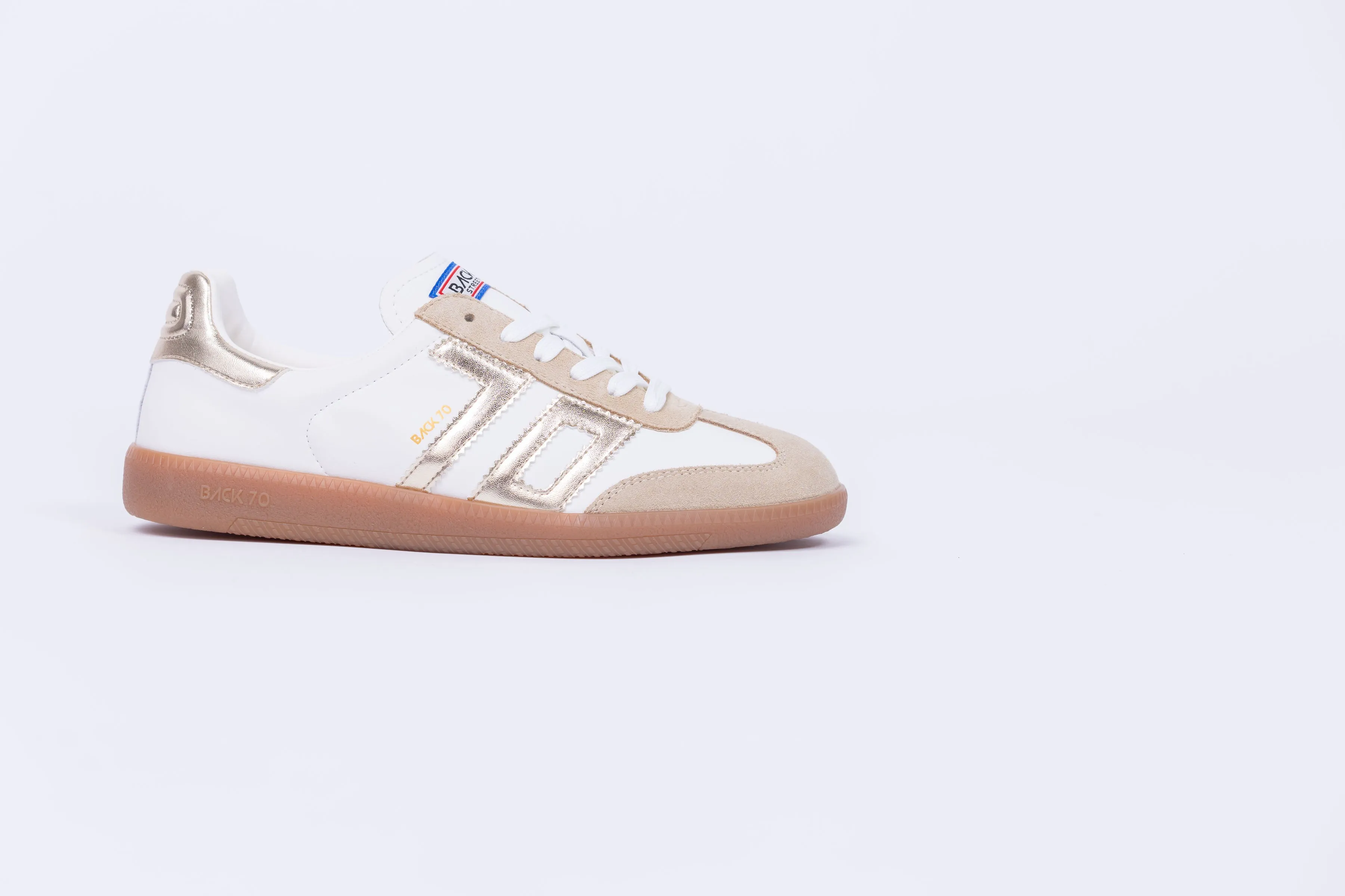 Back 70 Cloud Sneakers in Metallic Beige