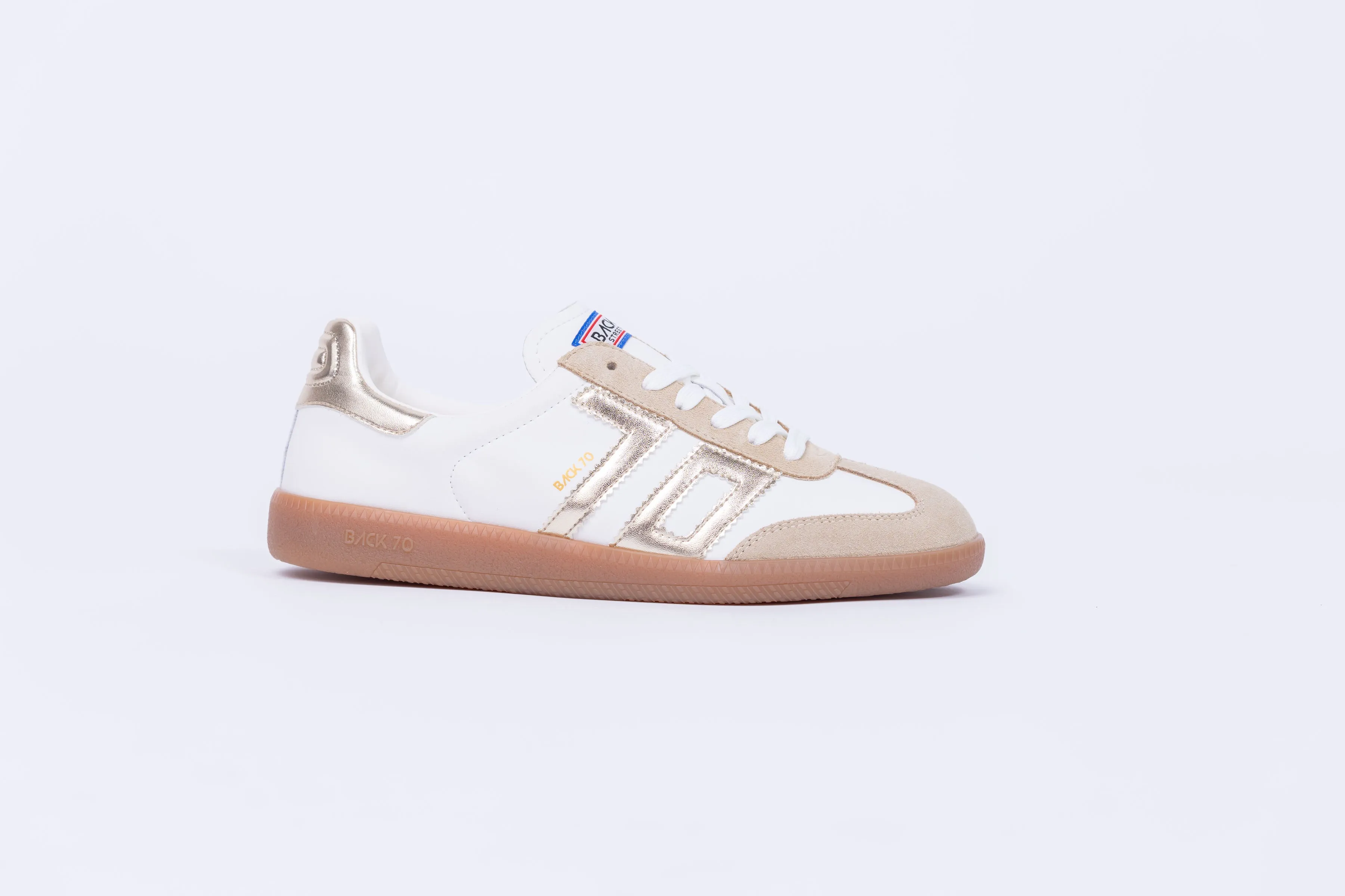 Back 70 Cloud Sneakers in Metallic Beige