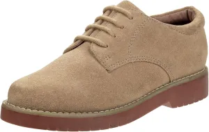 Boys Classic Uniform Shoes Dirty Buck Lace Up Kids Oxfords