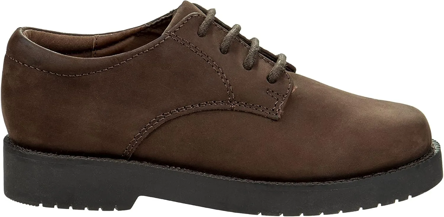 Boys Classic Uniform Shoes Dirty Buck Lace Up Kids Oxfords