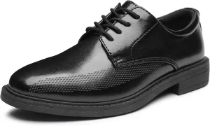 Boys Dress Shoes Classic Oxfords Formal Shoes Color Black Size 3