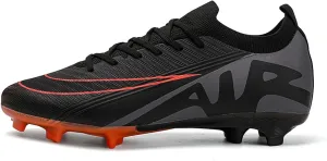 Comfortable Football Cleats, Competition Soccer Cleats Mid Top Breathable Shock Resistant for Unisex-Adult Outdoor