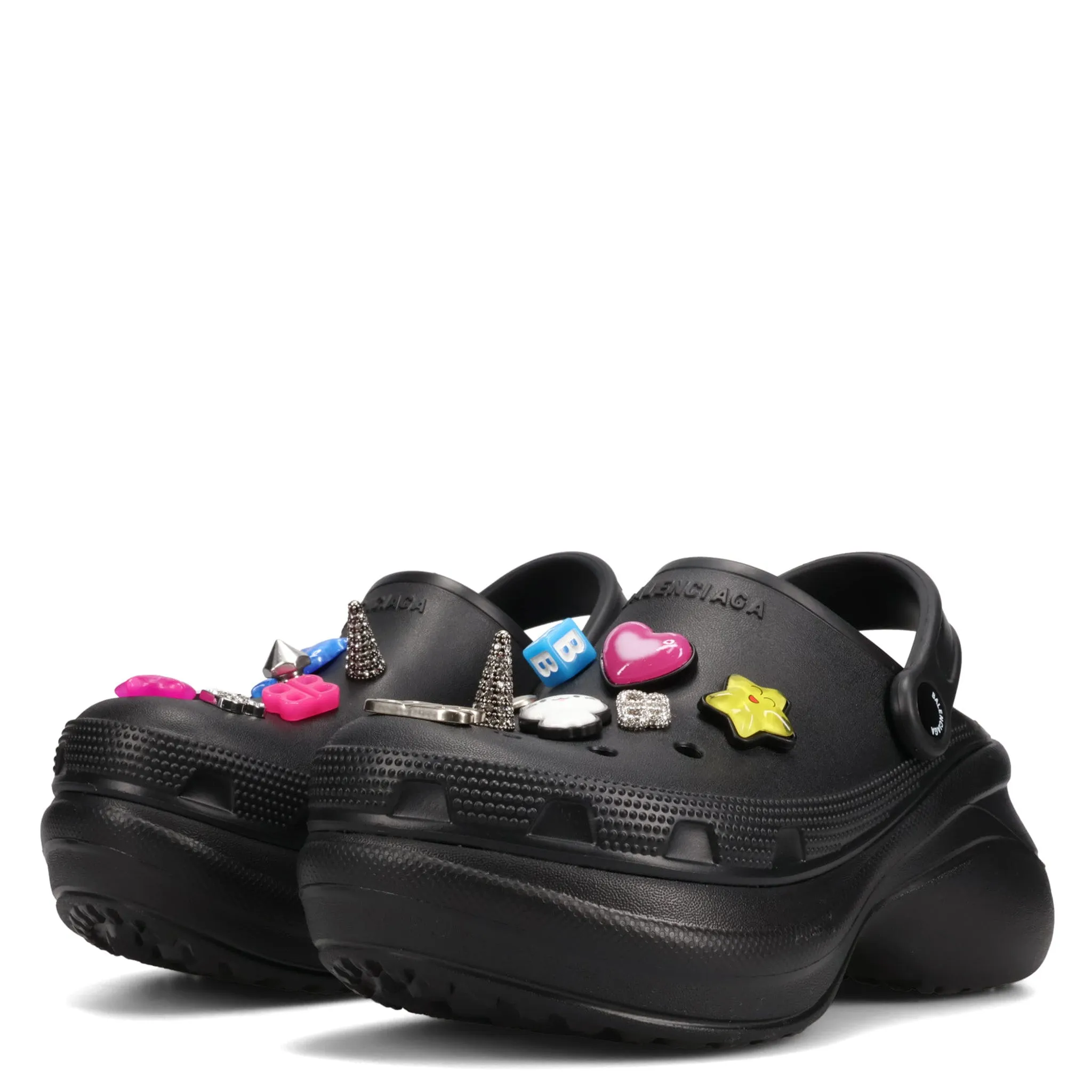 CROCS MULE JIBBITZ WOMAN / 1000:BLACK