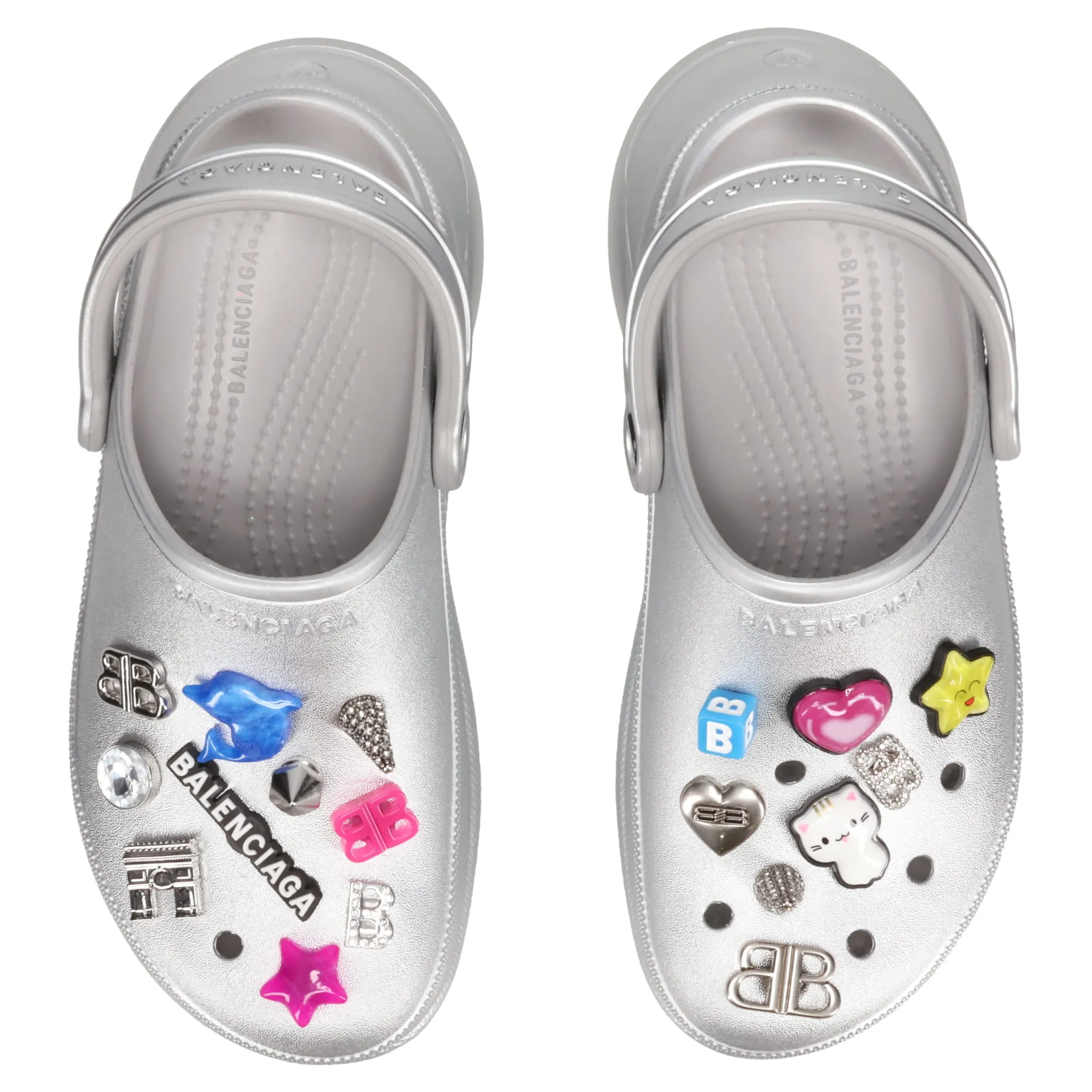 CROCS MULE JIBBITZ WOMAN / 5600:BRIGHT FUXIA