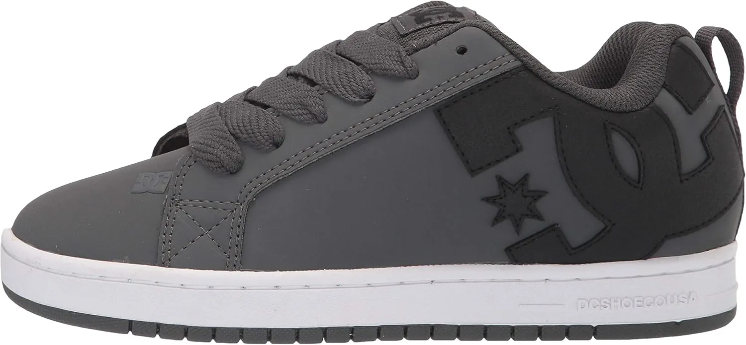 DC Men's Court Graffik Sq Low Skate Shoe