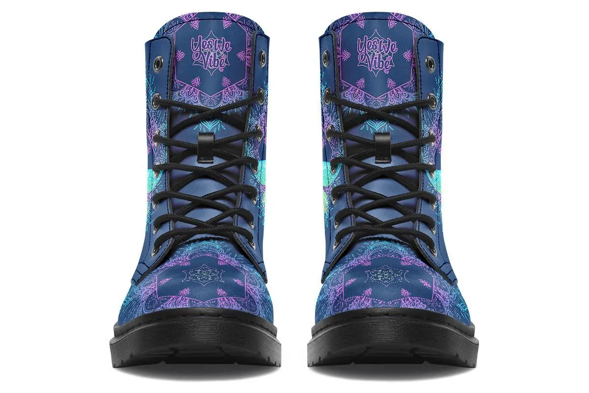 Dragonfly Mandala Navy Blue