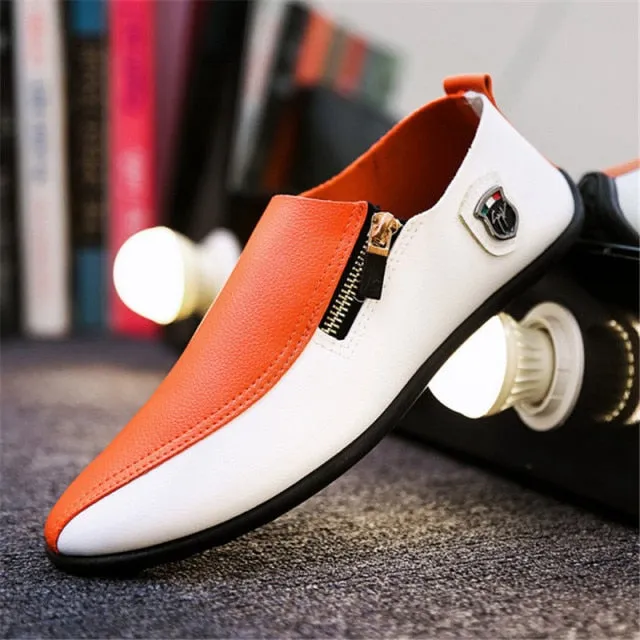 Flat Light Breathable Luxury Brand Men Sneakers