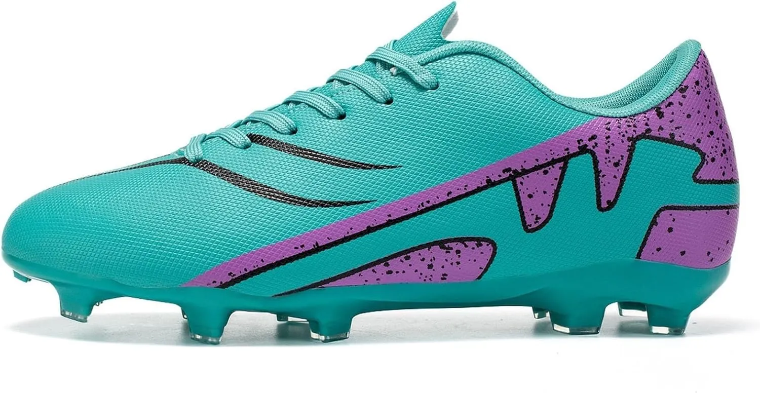 Football Cleats Comfortable Firm, Soccer Cleats Professional for Big Boys, Turf Athletic Training Sneakers