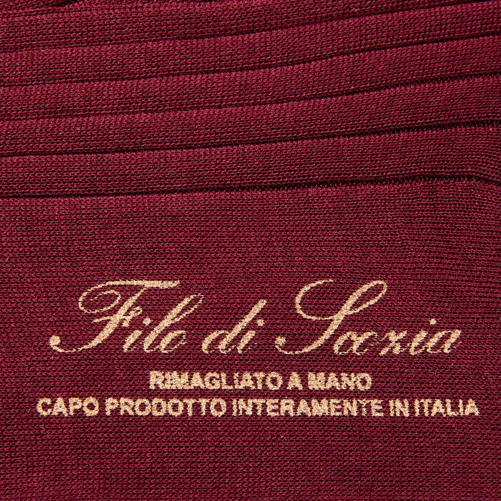 Frans Boone Socks Fillo di Scozia Bordo