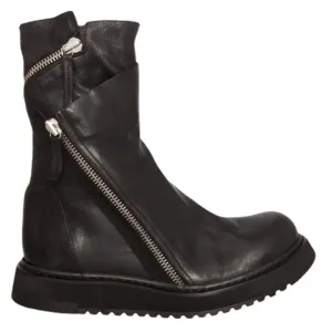 Genuine Leather Boots Handmade Quality British Style Comfortable Winter Warm