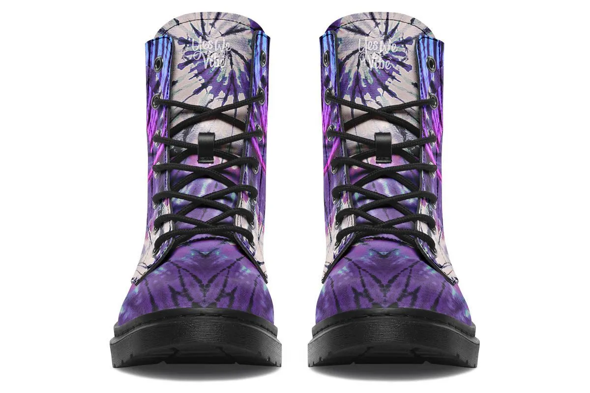 Hippie Tie Dye Purple