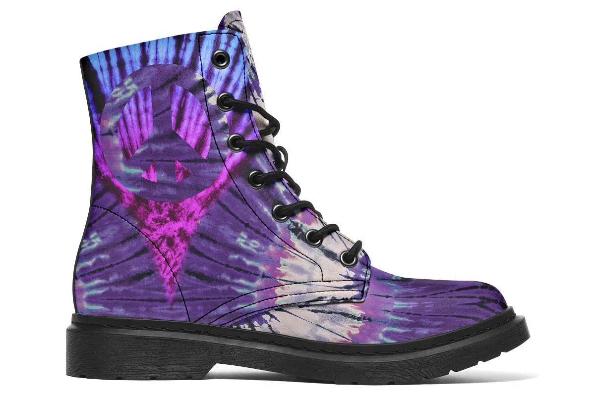Hippie Tie Dye Purple