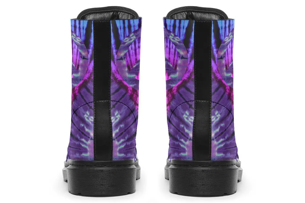 Hippie Tie Dye Purple