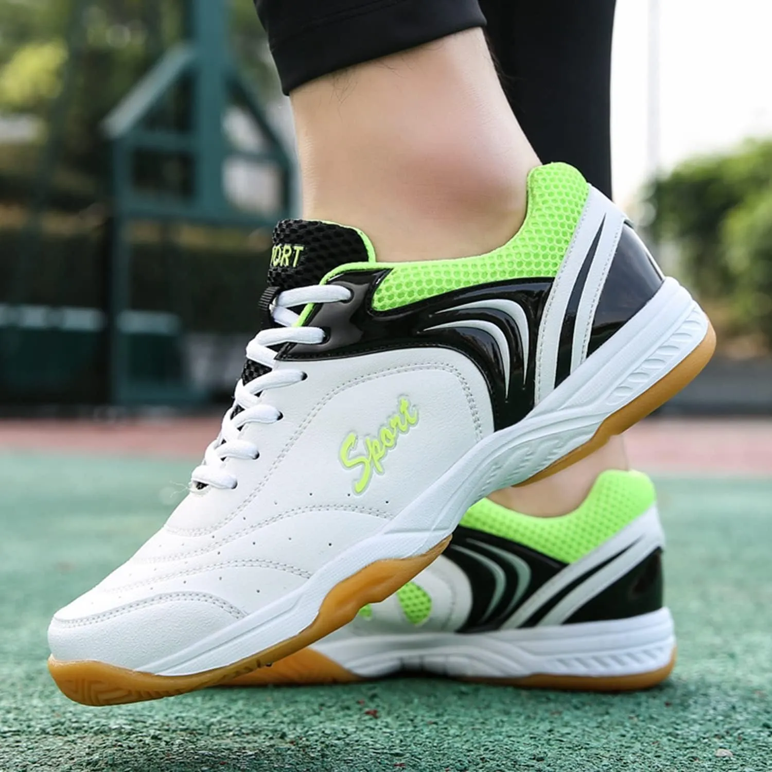 Indoor Court Shoes for Tennis, Badminton, Table Tennis, Volleyball, Pickleball for Men and Women,Boys and Girls