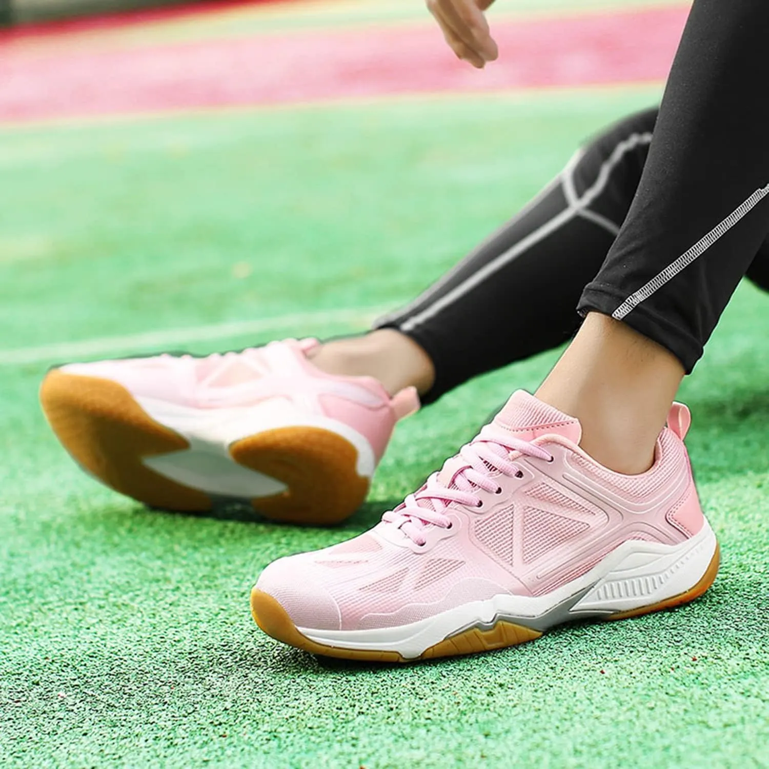 Indoor Court Shoes for Tennis, Badminton, Table Tennis, Volleyball, Pickleball for Men and Women,Boys and Girls