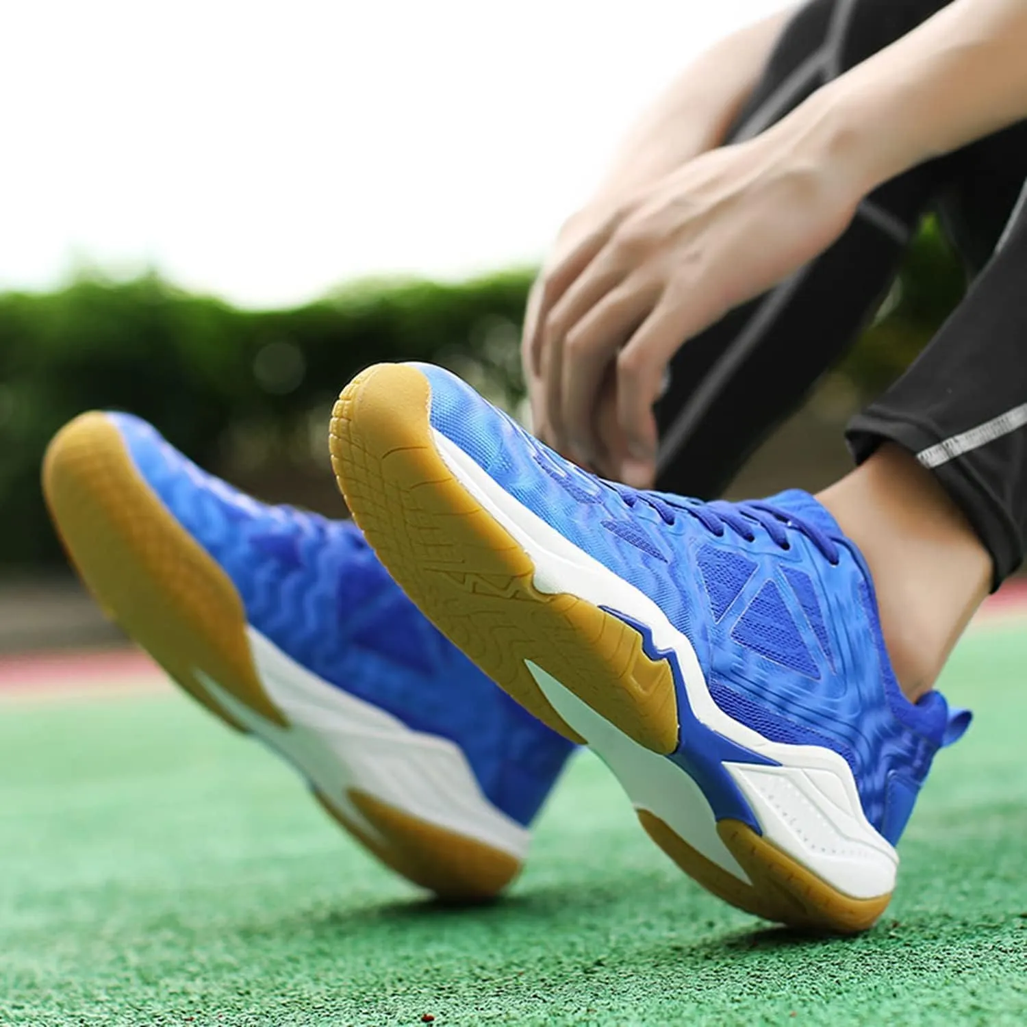 Indoor Court Shoes for Tennis, Badminton, Table Tennis, Volleyball, Pickleball for Men and Women,Boys and Girls