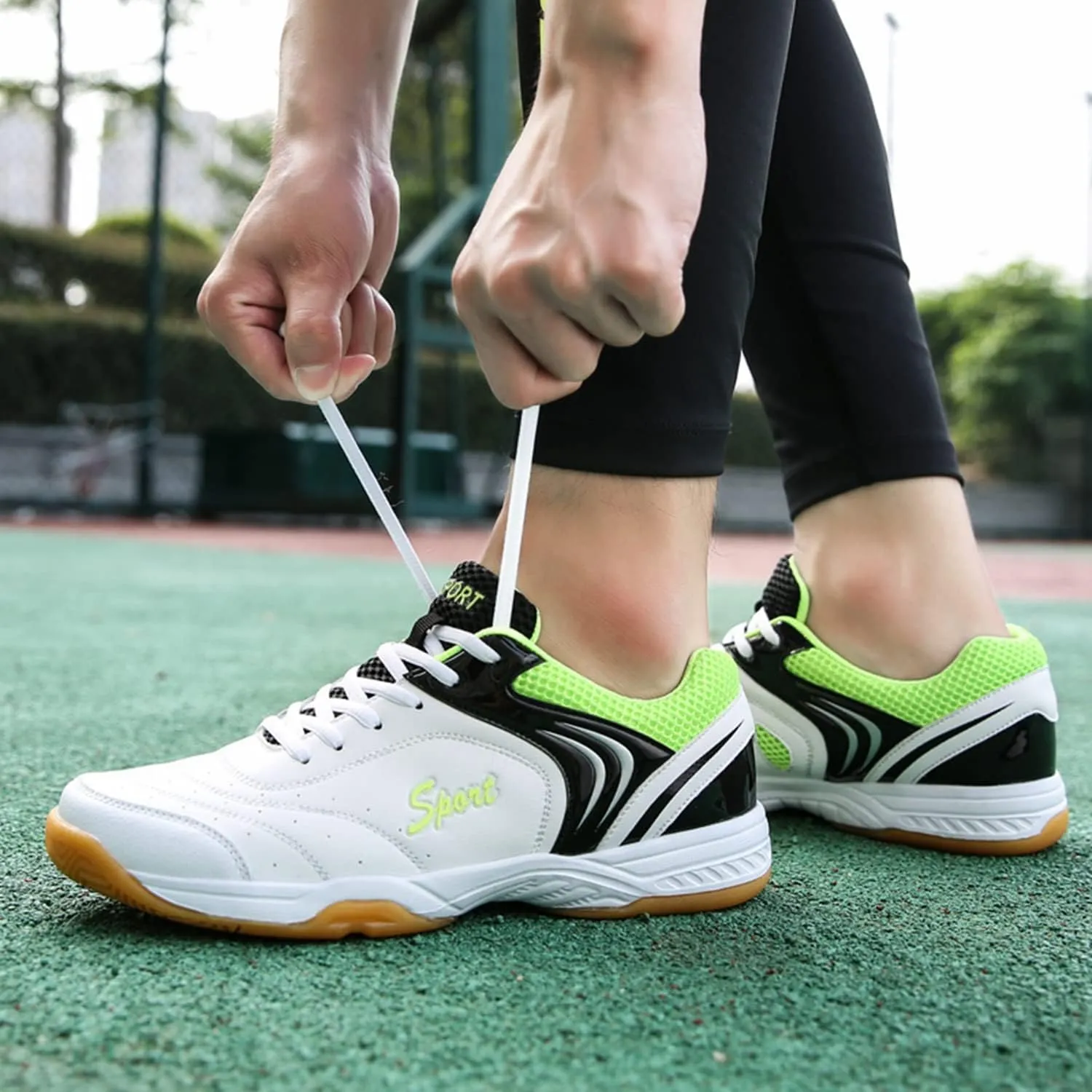 Indoor Court Shoes for Tennis, Badminton, Table Tennis, Volleyball, Pickleball for Men and Women,Boys and Girls