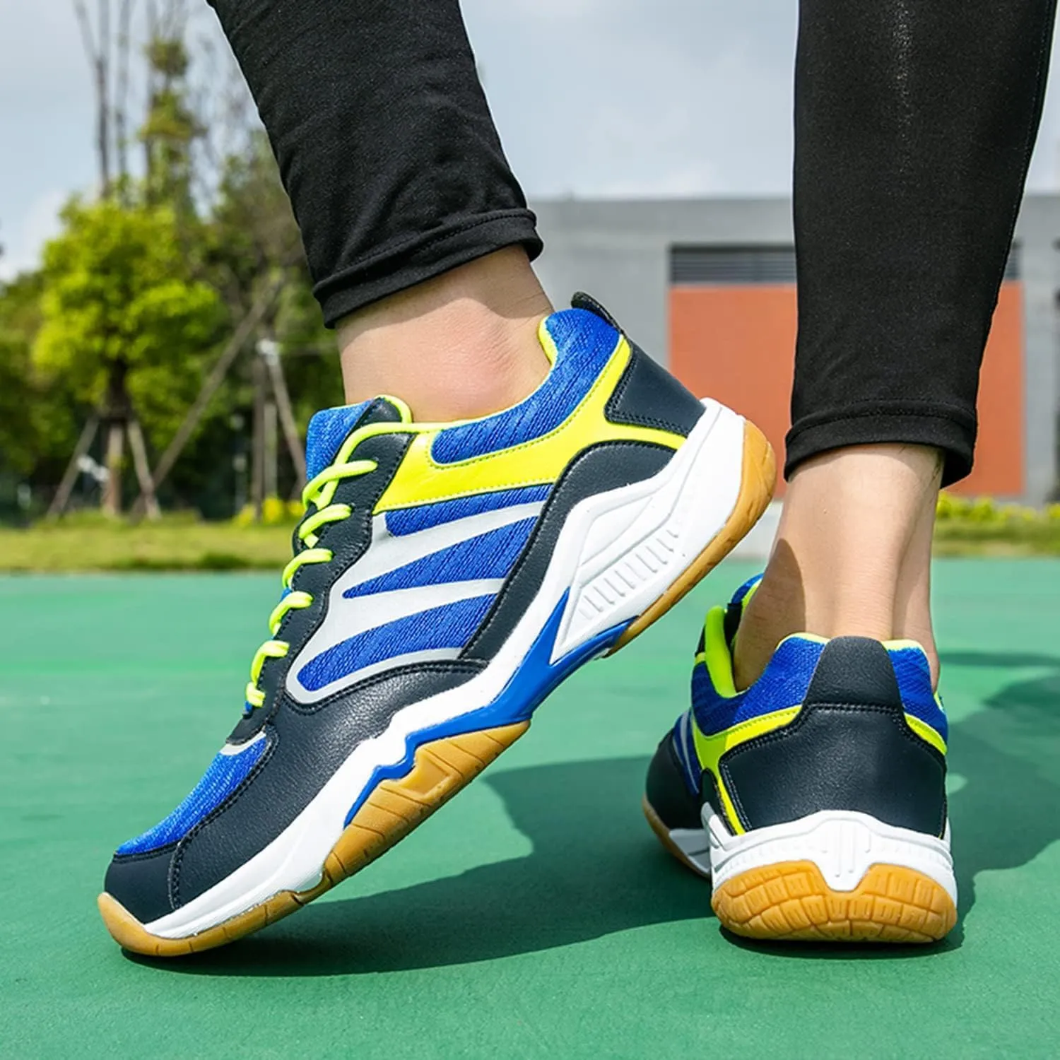 Indoor Court Shoes for Tennis, Badminton, Table Tennis, Volleyball, Pickleball for Men and Women,Boys and Girls