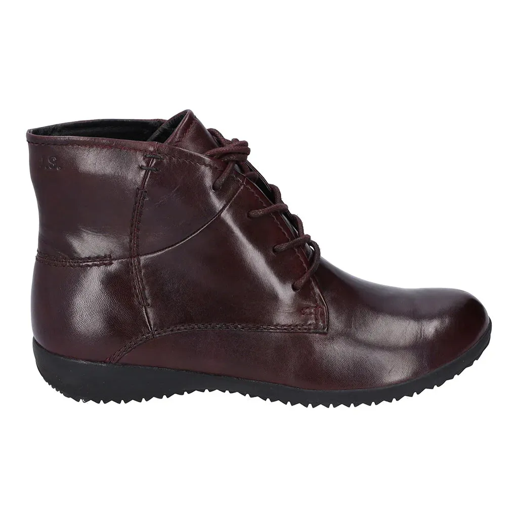 Josef Seibel Women's Naly 09 Leather Ankle Boots Bordo