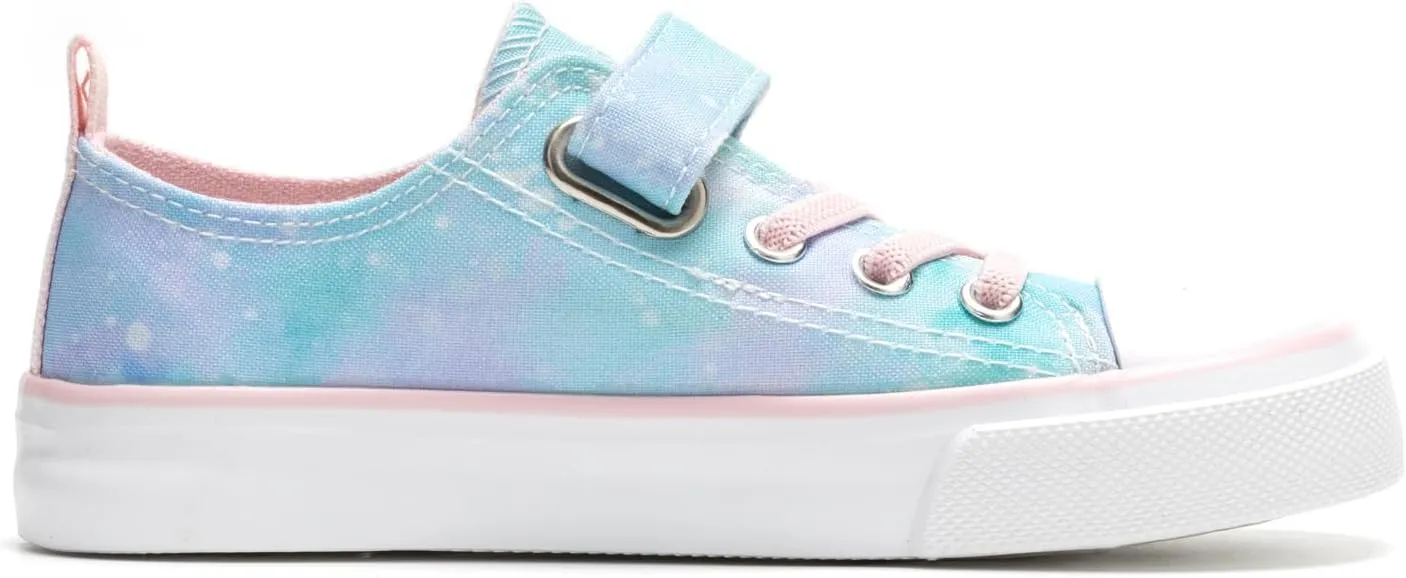 Kids Canvas Sneakers Girls Canvas Shoes Toddler Casual Shoes Walking Sport Shoes Low Top Canvas Shoes