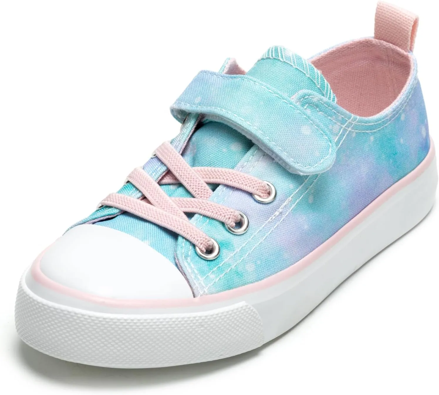 Kids Canvas Sneakers Girls Canvas Shoes Toddler Casual Shoes Walking Sport Shoes Low Top Canvas Shoes