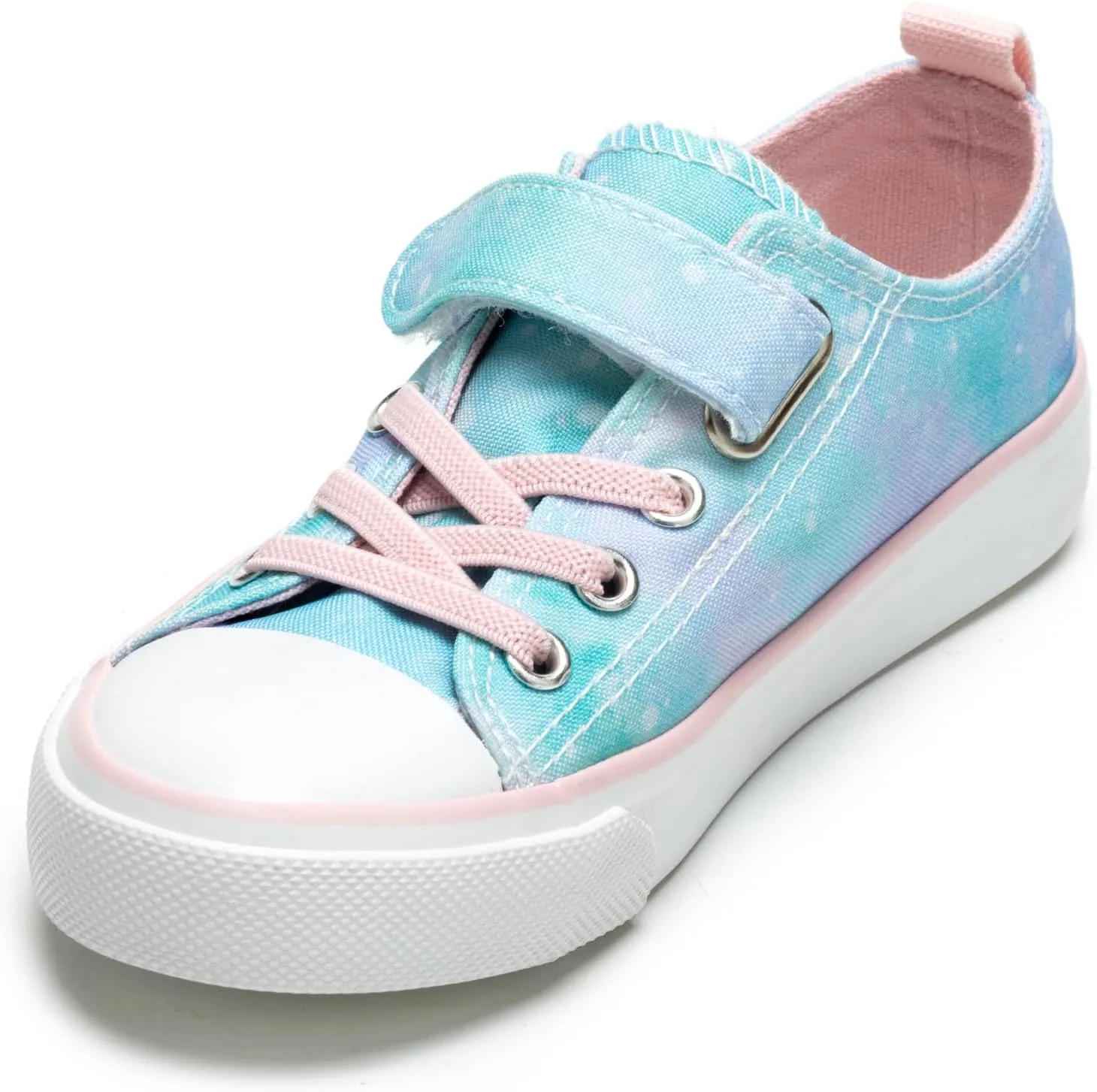 Kids Canvas Sneakers Girls Canvas Shoes Toddler Casual Shoes Walking Sport Shoes Low Top Canvas Shoes
