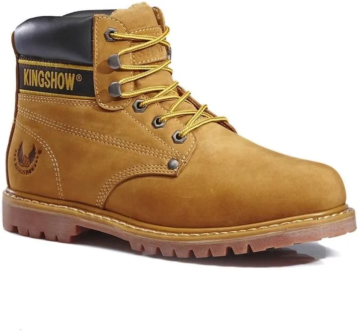kingshow Men's Work Boots