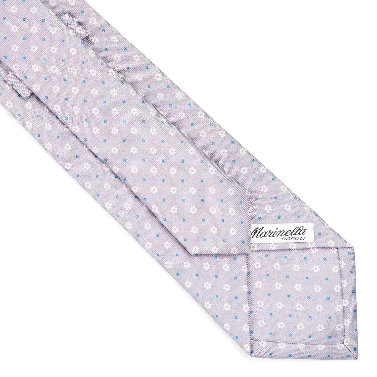 LIGHT GREY SARTORIAL CLASSIC SILK TIE