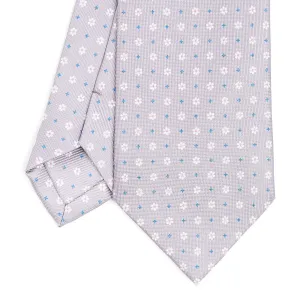 LIGHT GREY SARTORIAL CLASSIC SILK TIE