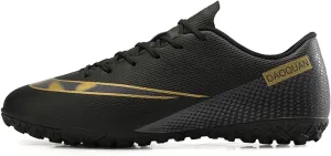 Lightweight Wide Football Cleats Competition Turf, Soccer Cleats Professional High Top Athletic Training Ground Comfortable Footwear