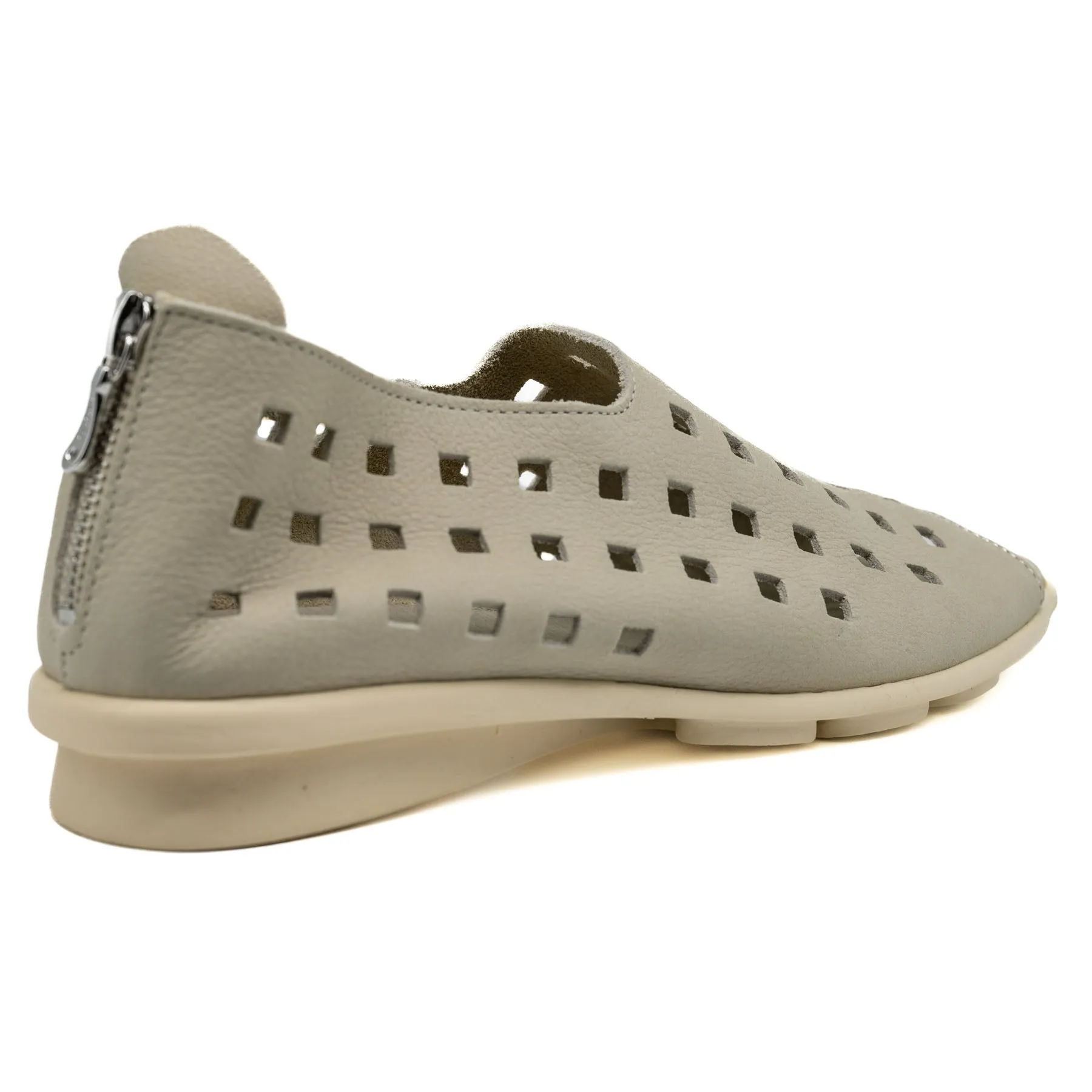 Loafers Peep Toe με Laser Cut - Faience