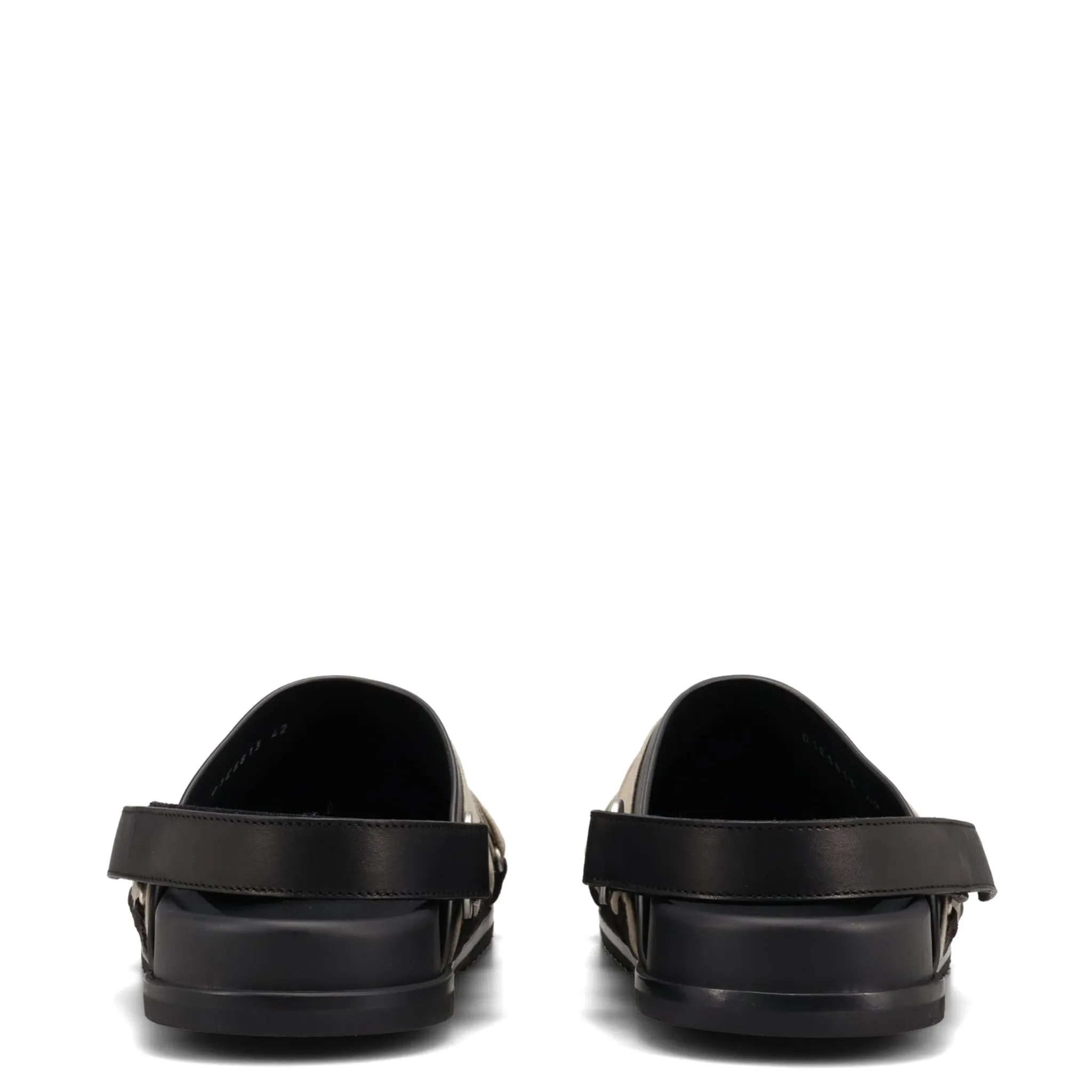 MEGALACED MULE GRANOLA / 009:BLACK