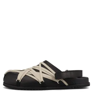 MEGALACED MULE GRANOLA / 009:BLACK