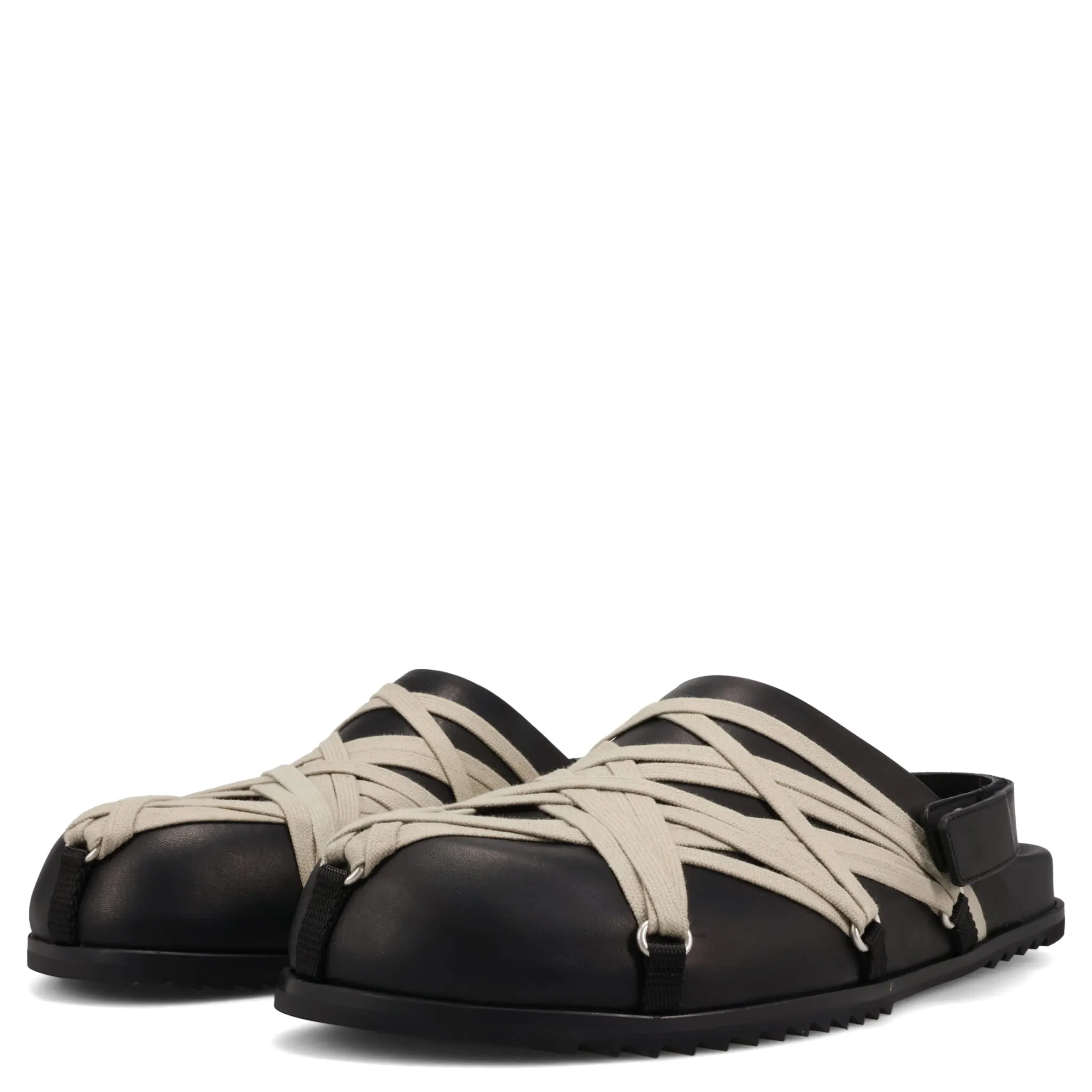 MEGALACED MULE GRANOLA / 009:BLACK