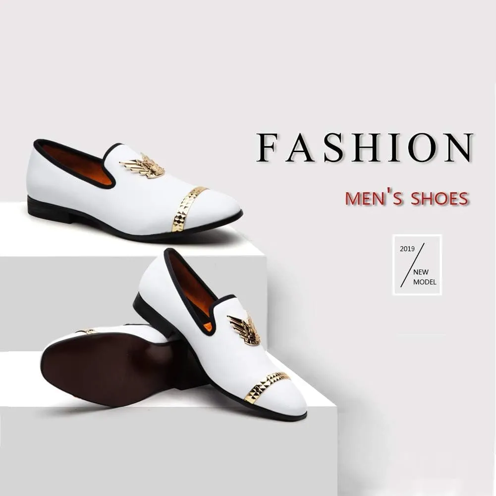 Meijiana Loafers Men Luxury Wedding Dress Shoes Fashion Party Shoes for Men