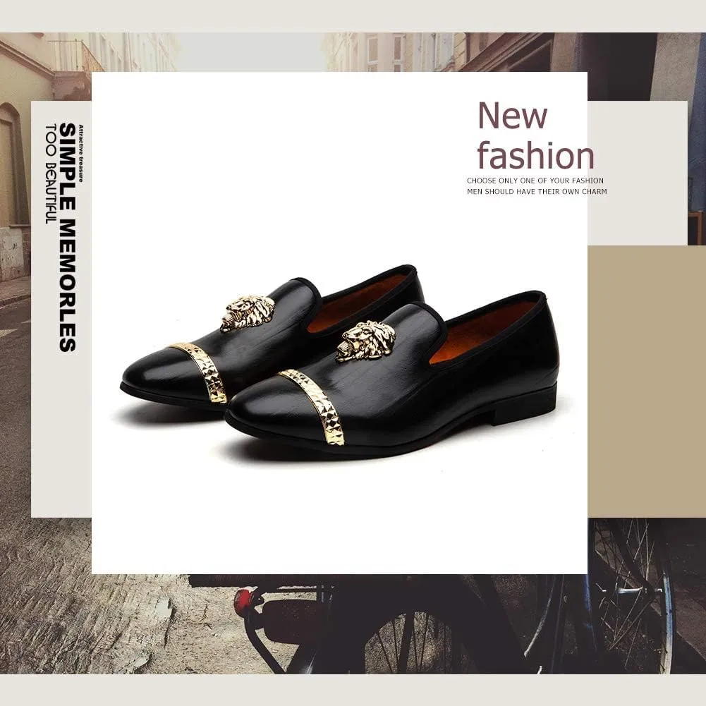 Meijiana Loafers Men Luxury Wedding Dress Shoes Fashion Party Shoes for Men