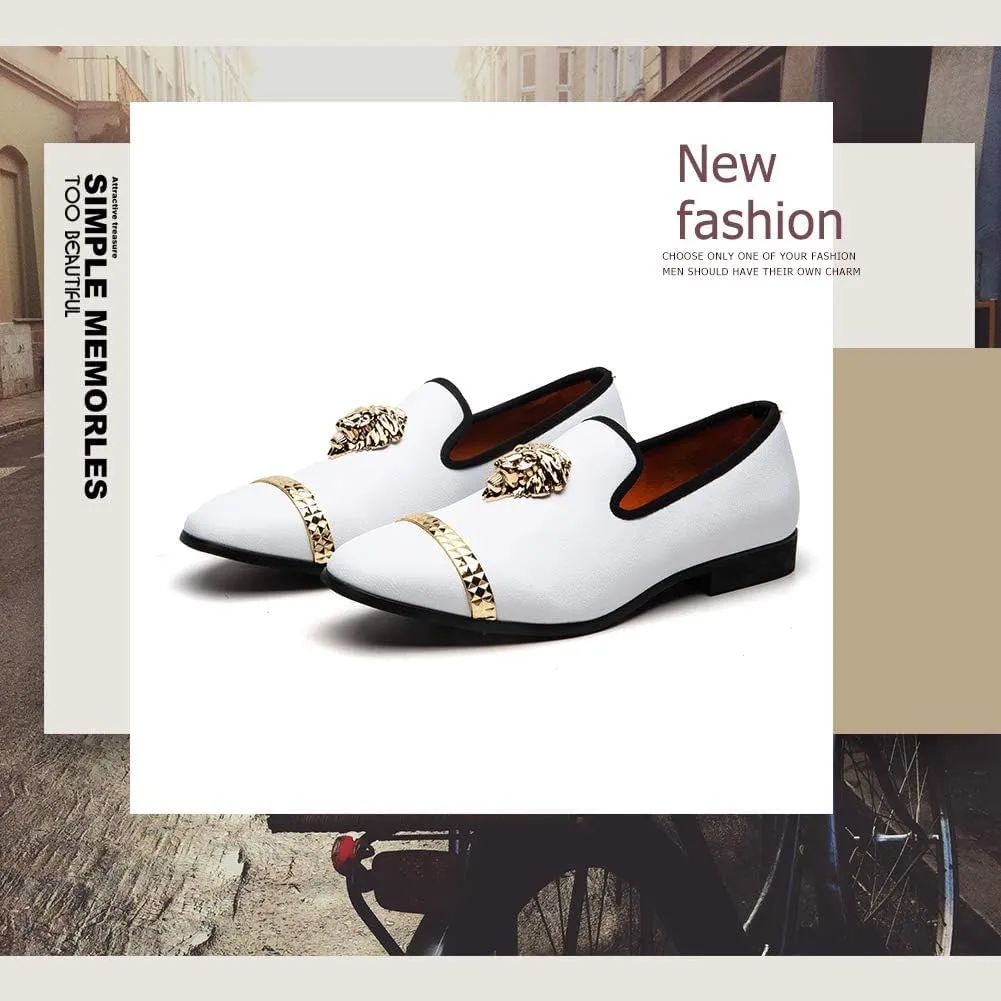 Meijiana Loafers Men Luxury Wedding Dress Shoes Fashion Party Shoes for Men