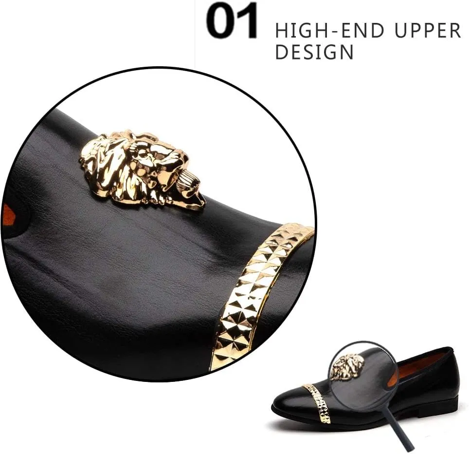 Meijiana Loafers Men Luxury Wedding Dress Shoes Fashion Party Shoes for Men