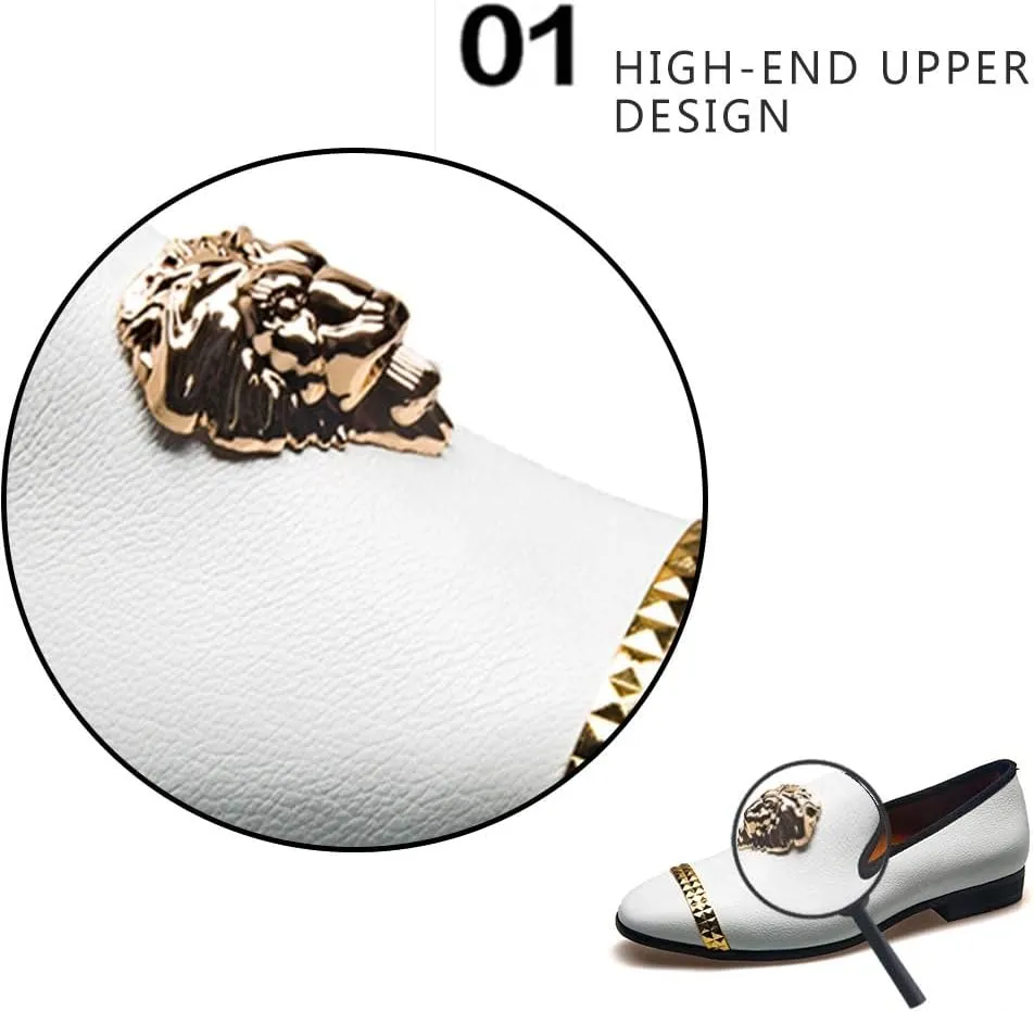 Meijiana Loafers Men Luxury Wedding Dress Shoes Fashion Party Shoes for Men