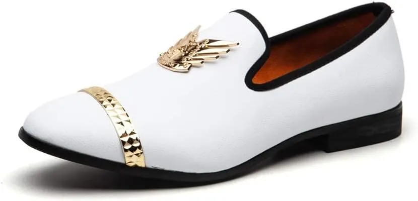 Meijiana Loafers Men Luxury Wedding Dress Shoes Fashion Party Shoes for Men